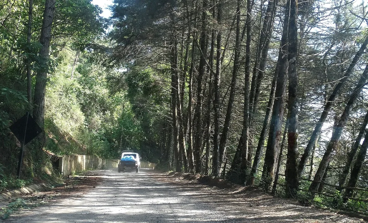 Estrada rural na Serra da Bocaina