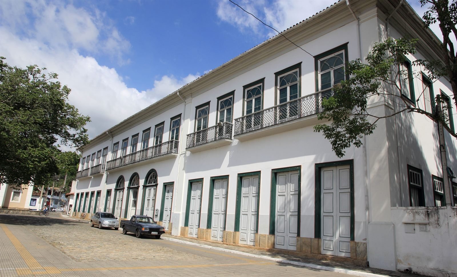 Casario do centro histórico de Bananal