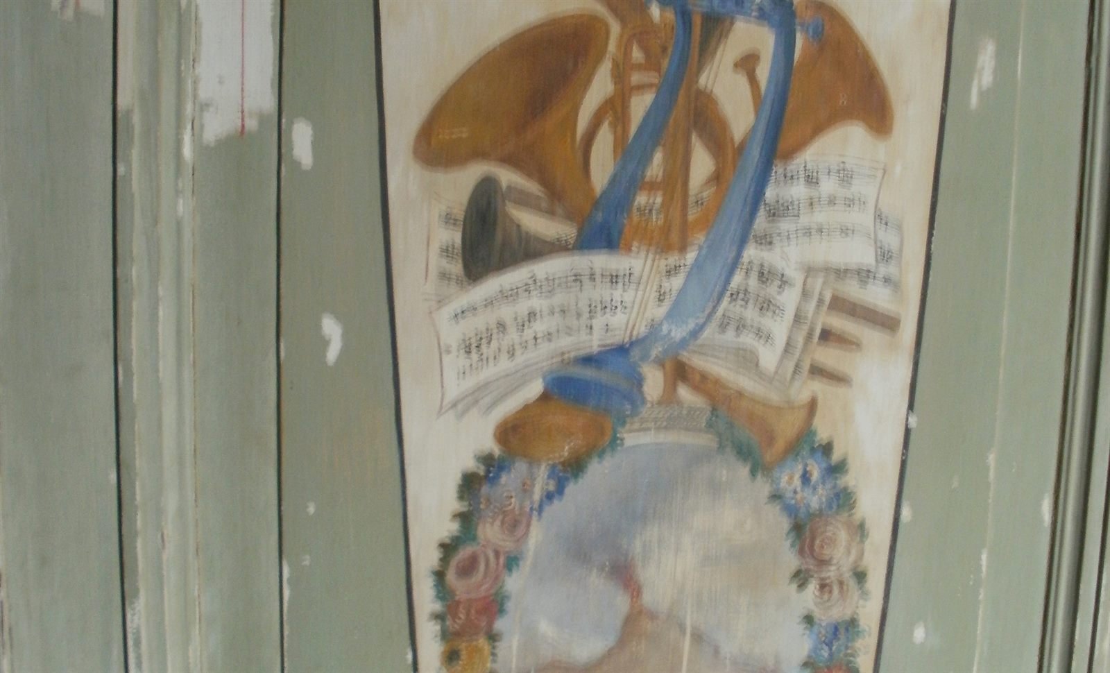 Pintura decorativa no Solar Vallim